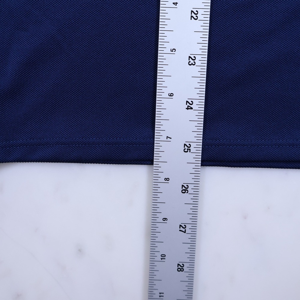 Vineyard Vines Performance Polo Shirt‎ Womens XL Blue Quail Hollow Golf - Picture 3 of 10